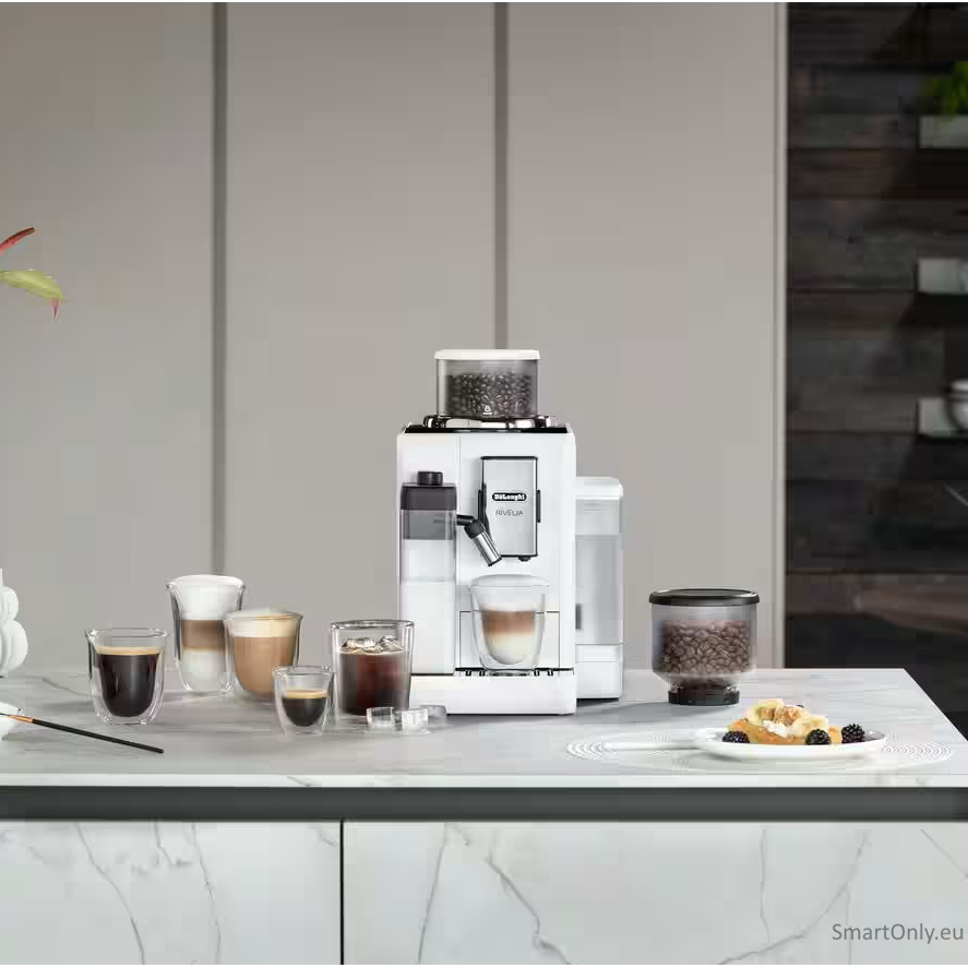 DeLonghi Rivelia EXAM440.55.W Bean to Cup 8 DeLonghi Rivelia EXAM440.55.W Bean to Cup 8