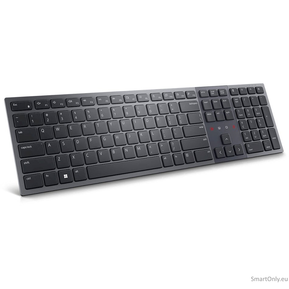 Dell Premier Collaboration Keyboard KB900 Keyboard Wireless US International Graphite 1
