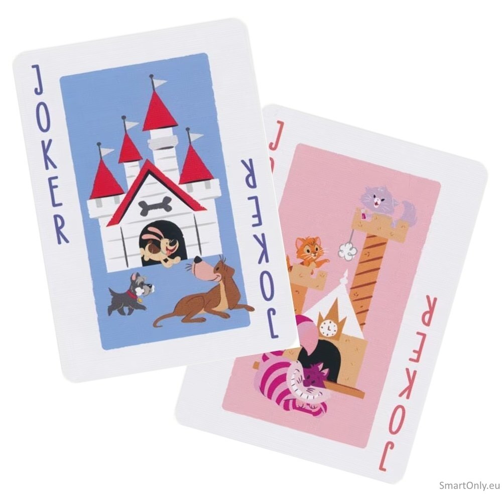 Disney Cats and Dogs žaidimo kortos Bicycle 4 Disney Cats and Dogs žaidimo kortos Bicycle 4