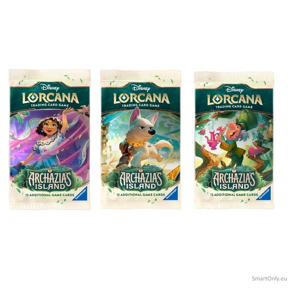 Disney Lorcana Archazia's Island Booster kortų papildymas (12 kortų) (anglų k.) 2 Disney Lorcana Archazia's Island Booster kortų papildymas (12 kortų) (anglų k.) 2