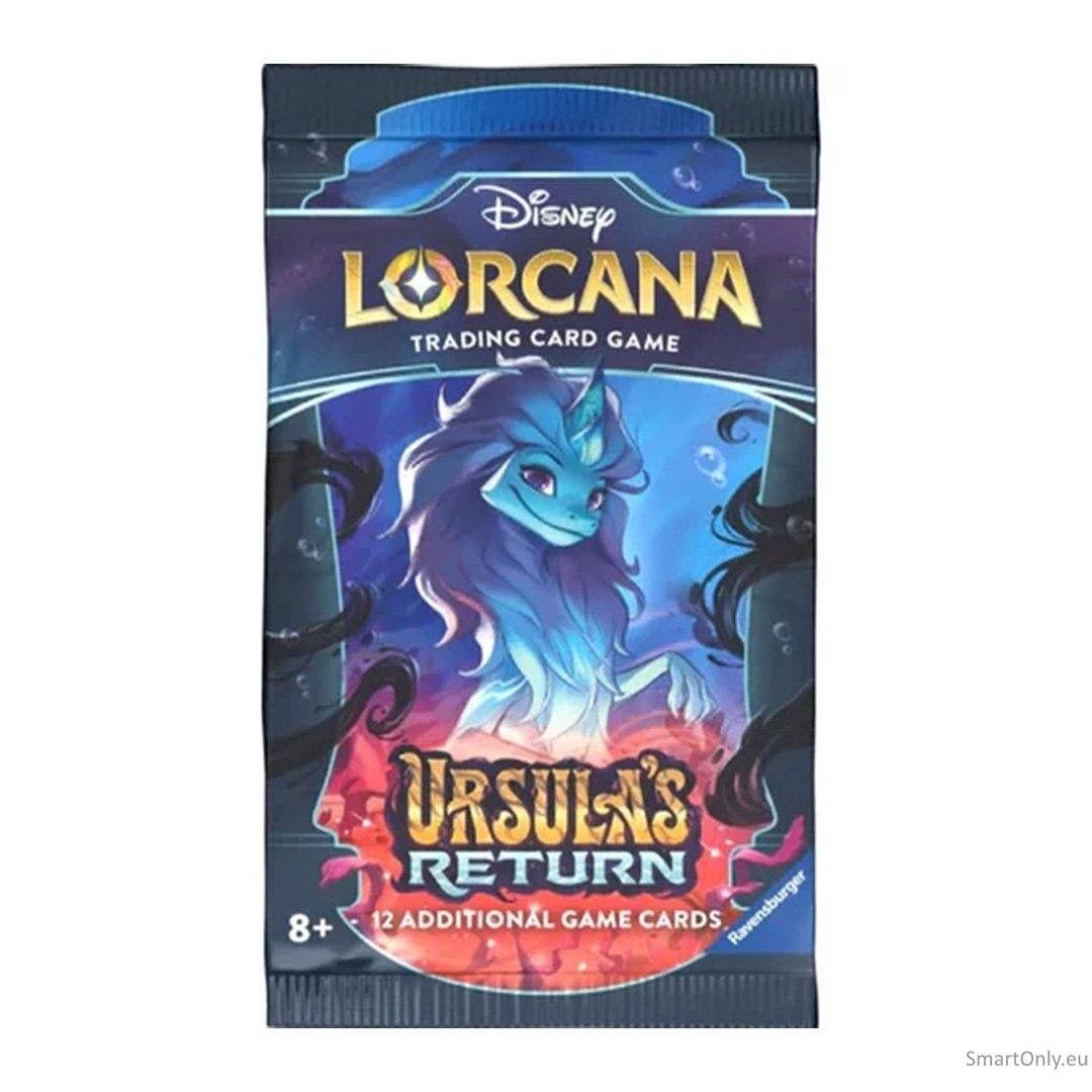 Disney Lorcana Ursula's Return Booster kortų papildymas (12 kortų) (anglų k.) 1