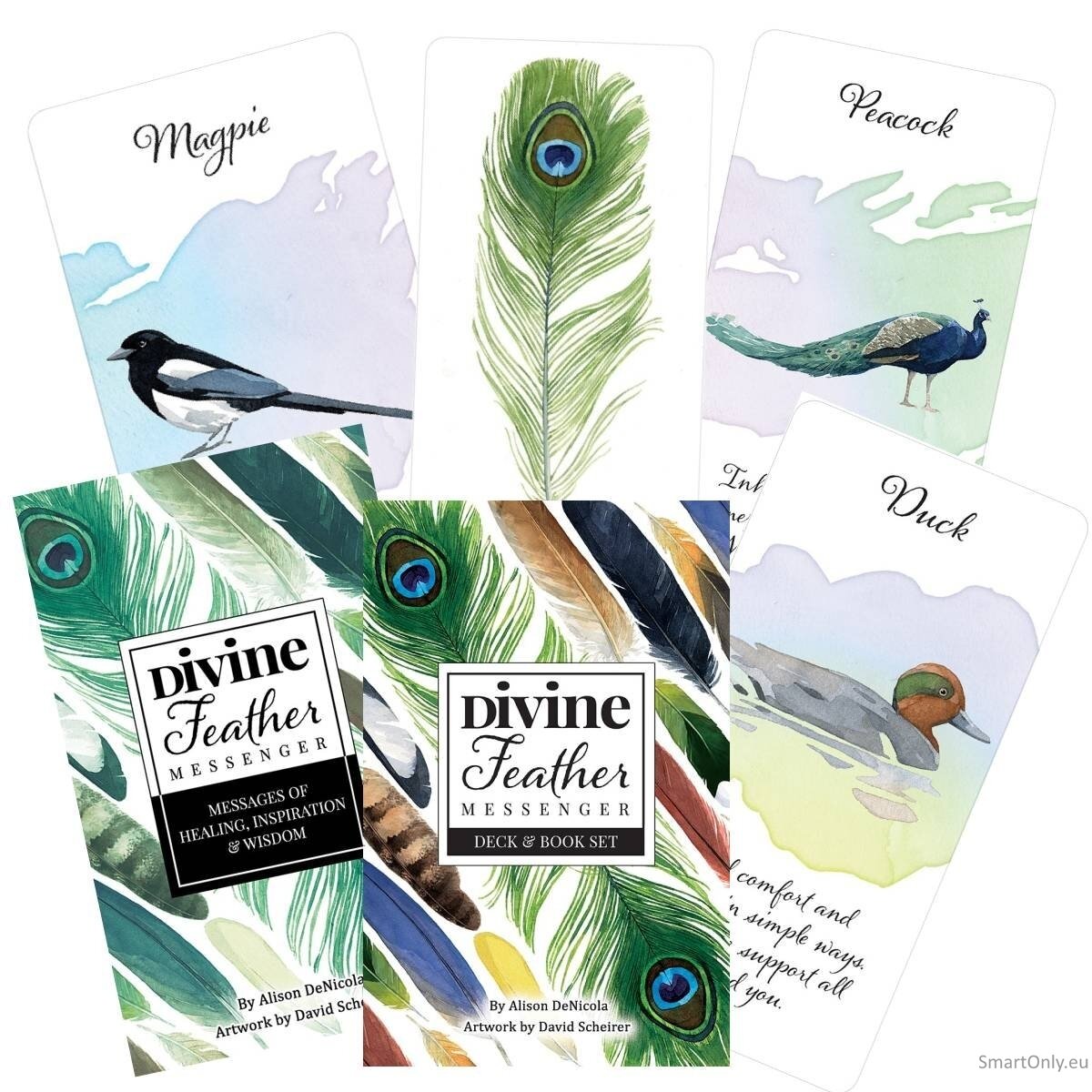 Divine Feather Oracle kortos US Games Systems Divine Feather Oracle kortos US Games Systems