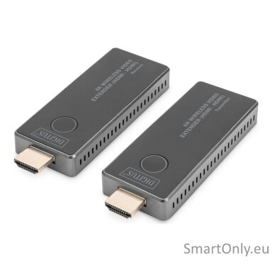 Digitus | 4K Wireless Video Extender, 30 m (HDMI - HDMI) | DS-55323 | Black/Silver