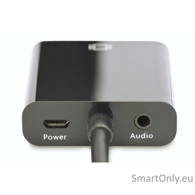 Digitus | HDMI to VGA converter adapter | DA-70461 | Black Digitus | HDMI to VGA converter adapter | DA-70461 | Black