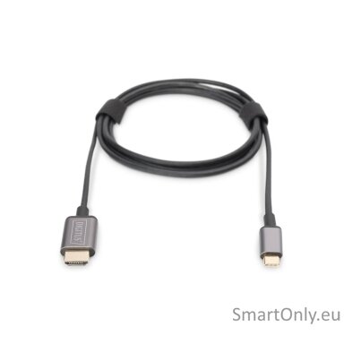 Digitus | USB Type-C to HDMI Adapter | DA-70821 | Black | USB Type-C | 1.8 m Digitus | USB Type-C to HDMI Adapter | DA-70821 | Black | USB Type-C | 1.8 m