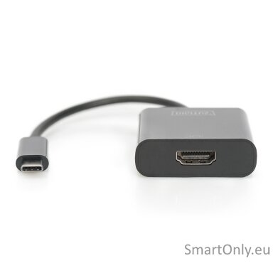 Digitus | USB Type-C to HDMI Adapter | DA-70852 | Black | USB Type-C | 0.15 m Digitus | USB Type-C to HDMI Adapter | DA-70852 | Black | USB Type-C | 0.15 m