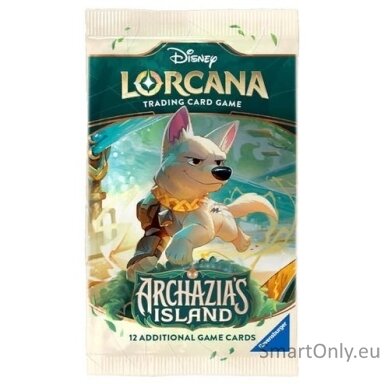 Disney Lorcana Archazia's Island Booster kortų papildymas (12 kortų) (anglų k.) Disney Lorcana Archazia's Island Booster kortų papildymas (12 kortų) (anglų k.)