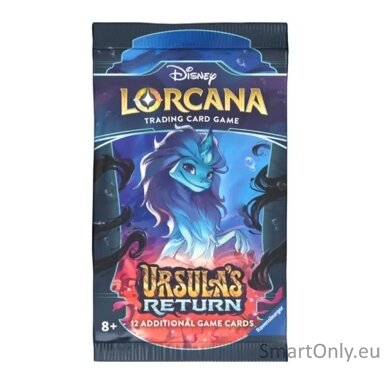Disney Lorcana Ursula's Return Booster kortų papildymas (12 kortų) (anglų k.)