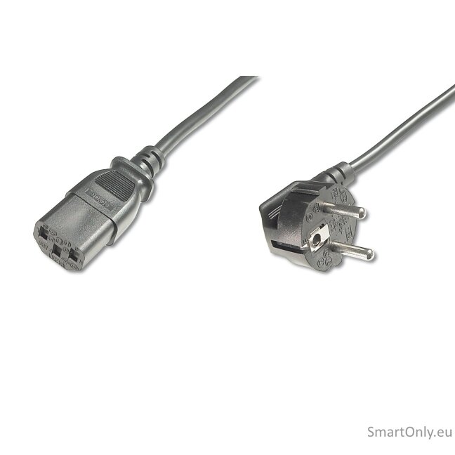 Digitus Power Cord Connection Cable | AK-440100-050-S Digitus Power Cord Connection Cable | AK-440100-050-S