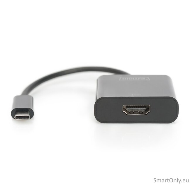 Digitus | USB Type-C to HDMI Adapter | DA-70852 | Black | USB Type-C | 0.15 m 1 Digitus | USB Type-C to HDMI Adapter | DA-70852 | Black | USB Type-C | 0.15 m 1