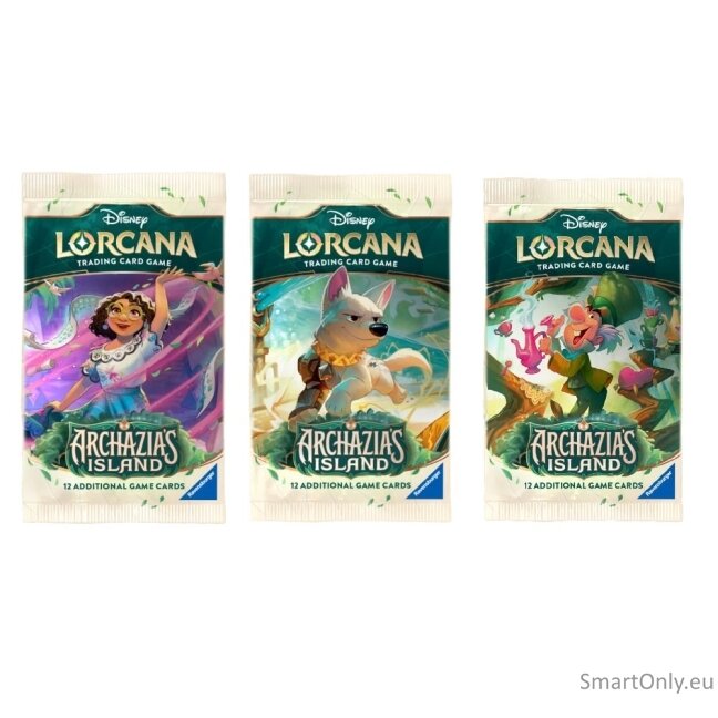 Disney Lorcana Archazia's Island Booster kortų papildymas (12 kortų) (anglų k.) 2 Disney Lorcana Archazia's Island Booster kortų papildymas (12 kortų) (anglų k.) 2