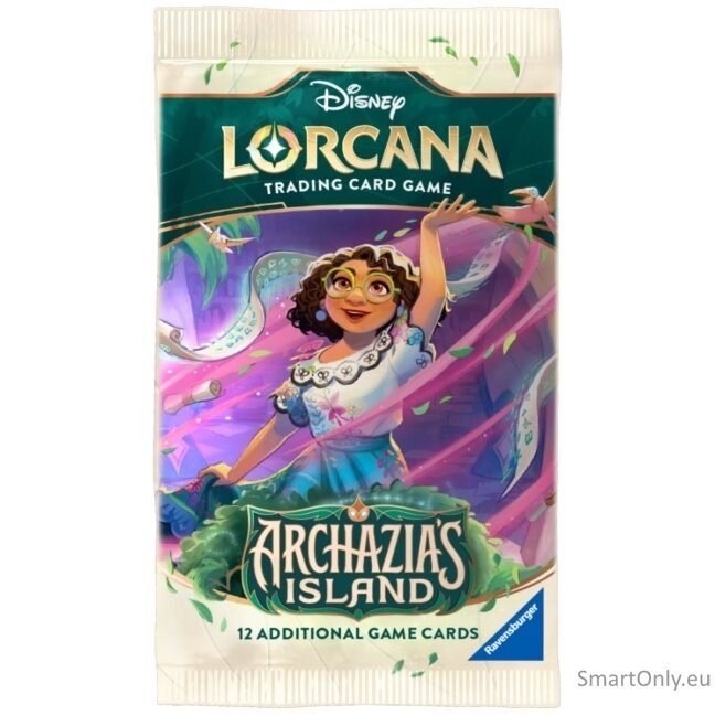 Disney Lorcana Archazia's Island Booster kortų papildymas (12 kortų) (anglų k.) Disney Lorcana Archazia's Island Booster kortų papildymas (12 kortų) (anglų k.)