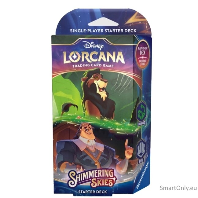 Disney Lorcana: The First Chapter - Scar Kronk pradedančiųjų rinkinys (60 kortų) (anglų k.) Disney Lorcana: The First Chapter - Scar Kronk pradedančiųjų rinkinys (60 kortų) (anglų k.)