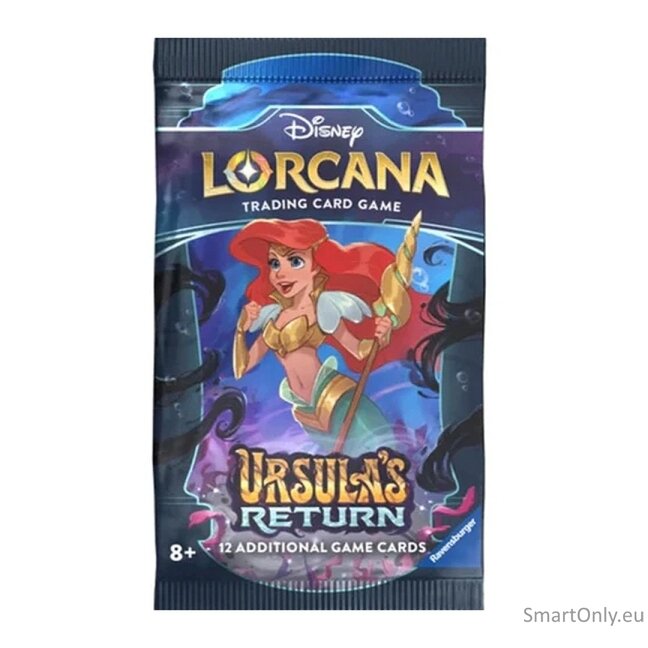 Disney Lorcana Ursula's Return Booster kortų papildymas (12 kortų) (anglų k.) 2