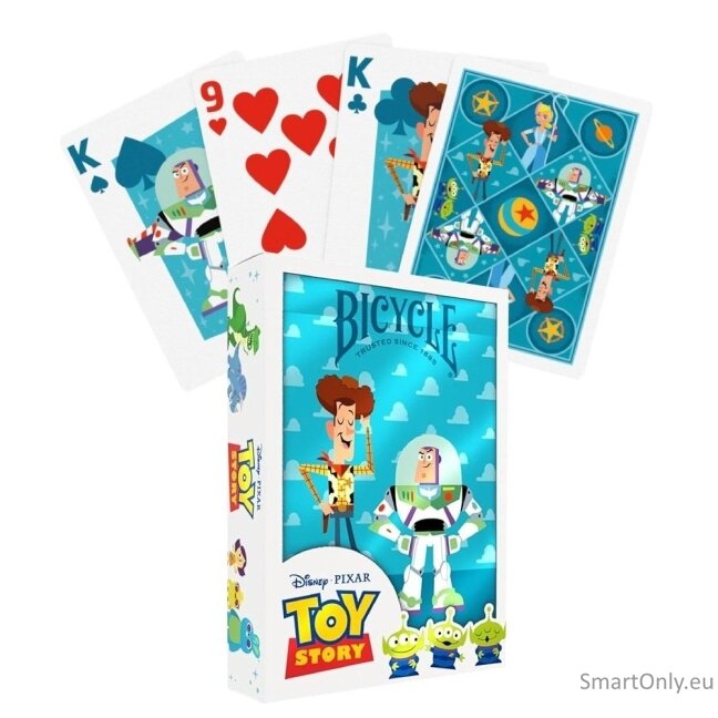 Disney Pixar Toy Story žaidimo kortos Bicycle Disney Pixar Toy Story žaidimo kortos Bicycle