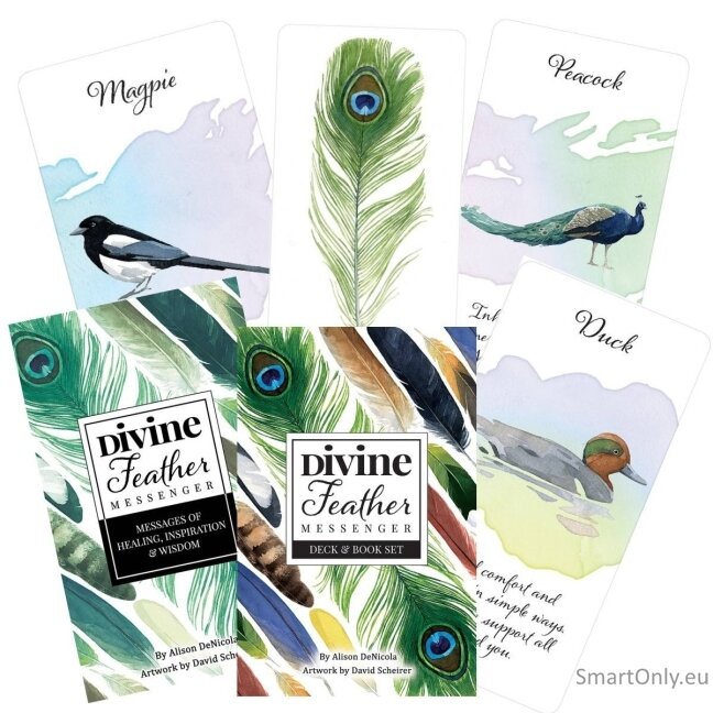Divine Feather Oracle kortos US Games Systems Divine Feather Oracle kortos US Games Systems
