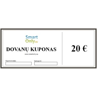 Dovanų kuponas 20 €