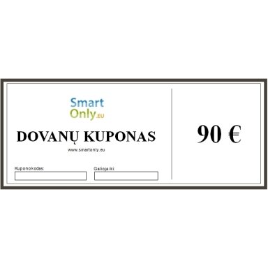 Dovanų kuponas 90 €