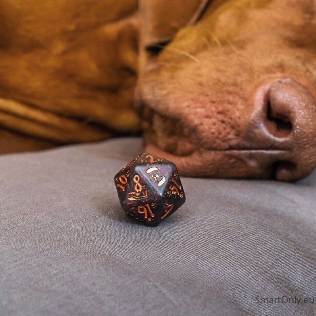 DOGS Dice Set: Luna kauliukų rinkinys 2 DOGS Dice Set: Luna kauliukų rinkinys 2