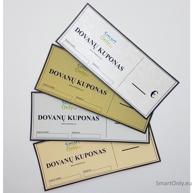 Dovanų kuponas 80 € 1 Dovanų kuponas 80 € 1