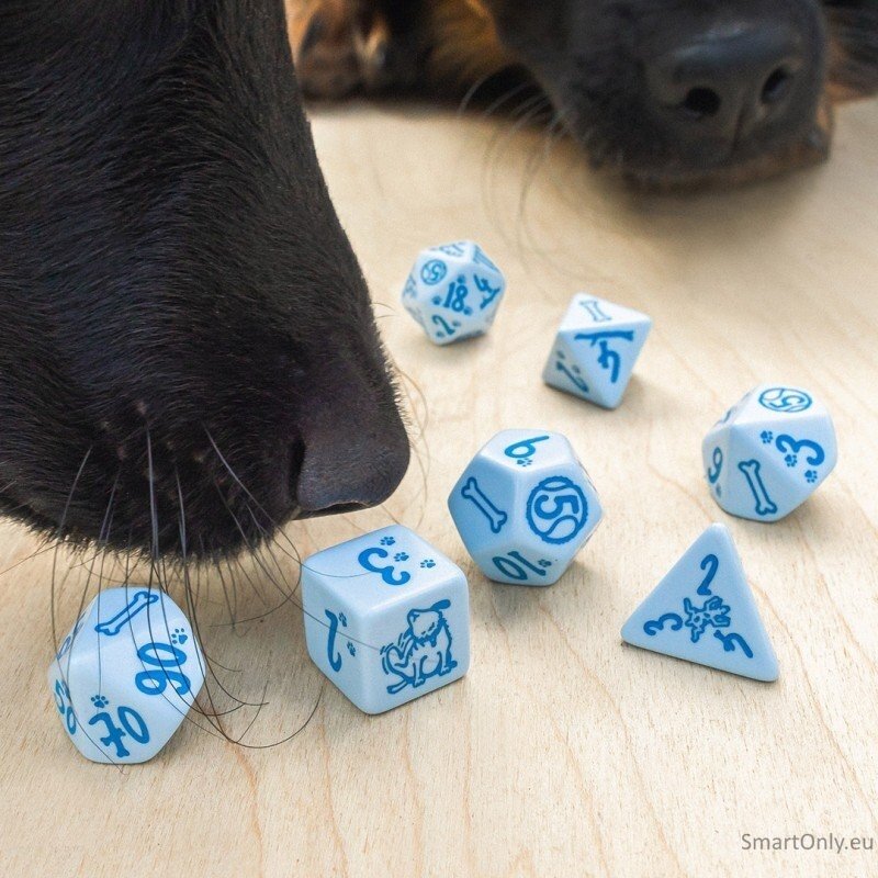 DOGS Dice Set: Max kauliukų rinkinys 5 DOGS Dice Set: Max kauliukų rinkinys 5
