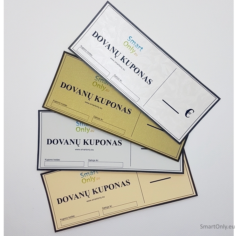 Dovanų kuponas 60 € 1 Dovanų kuponas 60 € 1