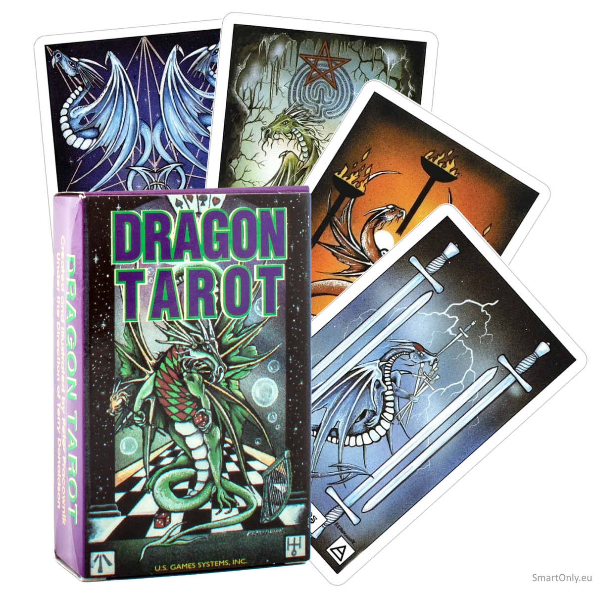 Dragon Tarot kortos US Games Systems Dragon Tarot kortos US Games Systems