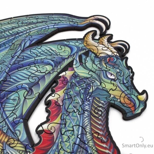 Dragon Dėlionė Iš Medžio M Dydis (150 detalių) Fantasy Puzzles 3