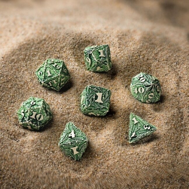 Dracopolis Dice Set - The Andean Longneck Q WORKSHOP 4 Dracopolis Dice Set - The Andean Longneck Q WORKSHOP 4