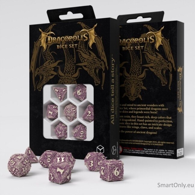 Dracopolis Dice Set - The Yucatan Featherwing Q WORKSHOP 1 Dracopolis Dice Set - The Yucatan Featherwing Q WORKSHOP 1