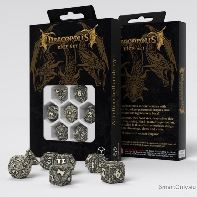 Dracopolis The Scandinavian Blackfang kauliukų rinkinys Q-WORKSHOP 1 Dracopolis The Scandinavian Blackfang kauliukų rinkinys Q-WORKSHOP 1