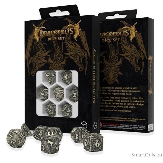 Dracopolis The Scandinavian Blackfang kauliukų rinkinys Q-WORKSHOP Dracopolis The Scandinavian Blackfang kauliukų rinkinys Q-WORKSHOP