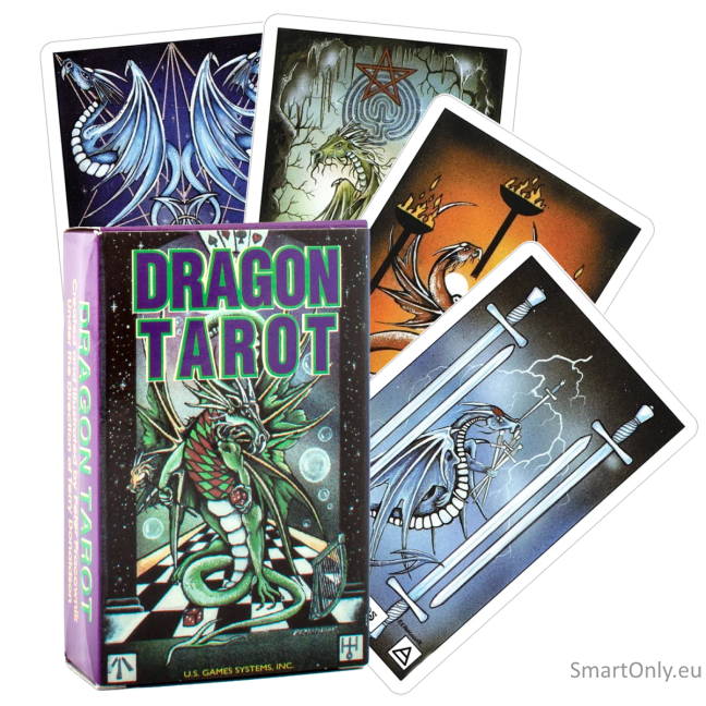 Dragon Tarot kortos US Games Systems Dragon Tarot kortos US Games Systems