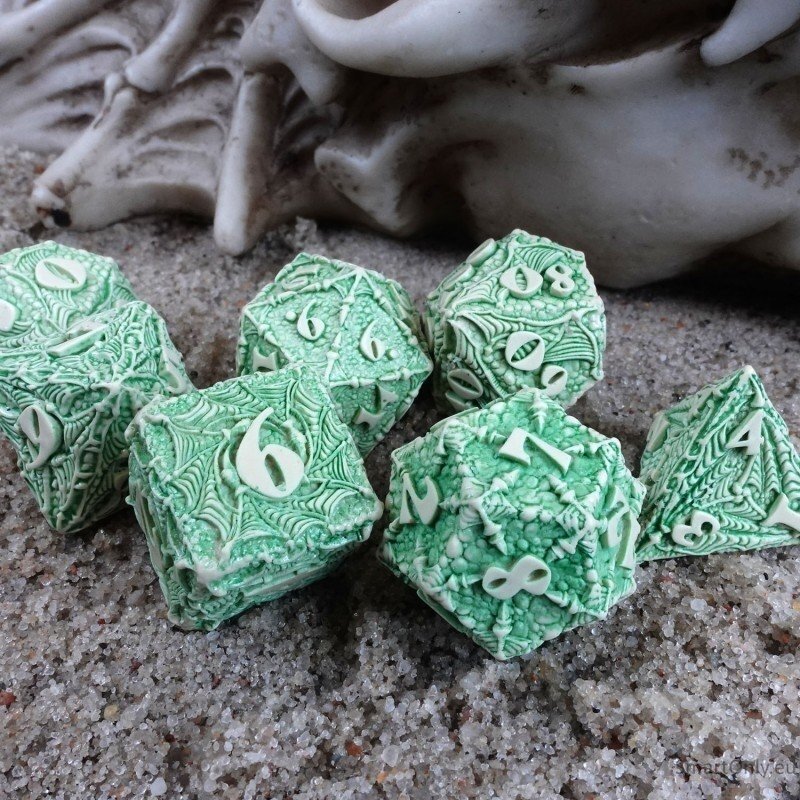 Dracopolis Dice Set - The Andean Longneck Q WORKSHOP 1 Dracopolis Dice Set - The Andean Longneck Q WORKSHOP 1