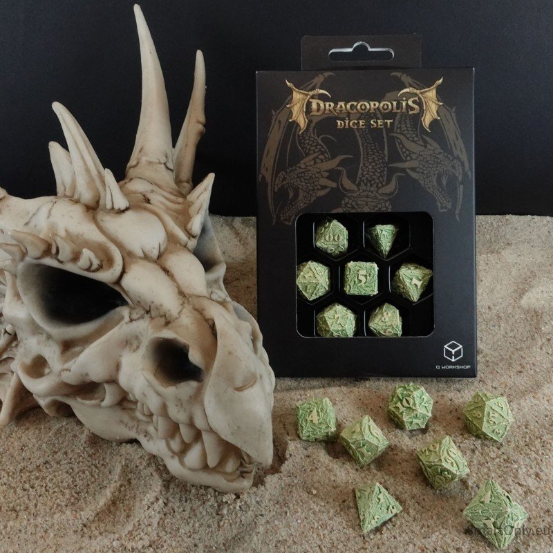 Dracopolis Dice Set - The Andean Longneck Q WORKSHOP 5