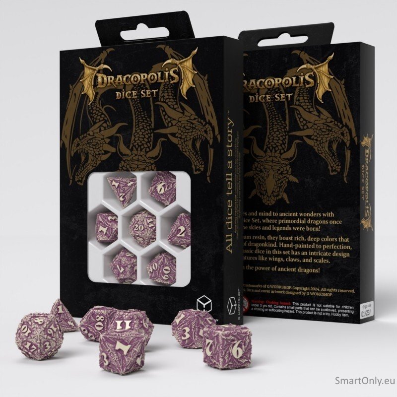 Dracopolis Dice Set - The Yucatan Featherwing Q WORKSHOP 1 Dracopolis Dice Set - The Yucatan Featherwing Q WORKSHOP 1