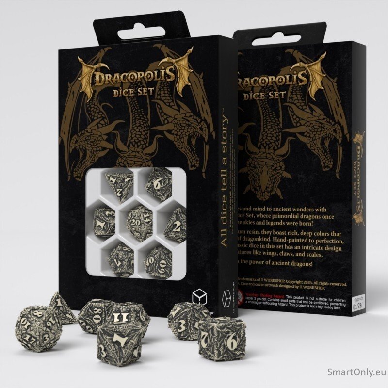 Dracopolis The Scandinavian Blackfang kauliukų rinkinys Q-WORKSHOP 1