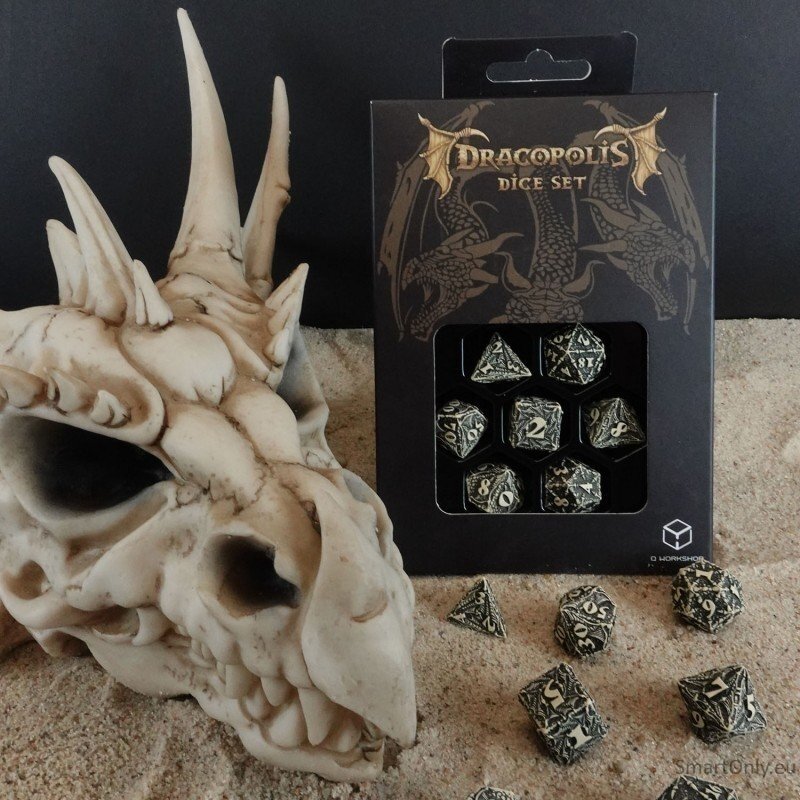 Dracopolis The Scandinavian Blackfang kauliukų rinkinys Q-WORKSHOP 2 Dracopolis The Scandinavian Blackfang kauliukų rinkinys Q-WORKSHOP 2