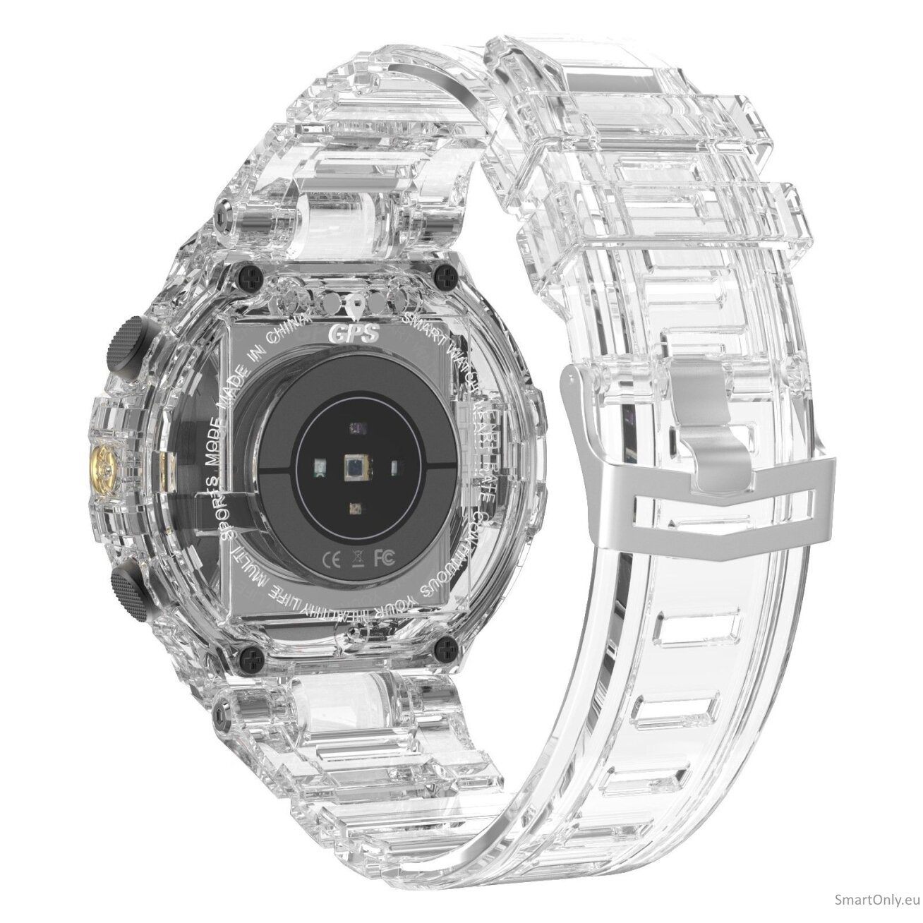 DT NO.1 DT5 Sport Smart Watch Transparent 3 DT NO.1 DT5 Sport Smart Watch Transparent 3