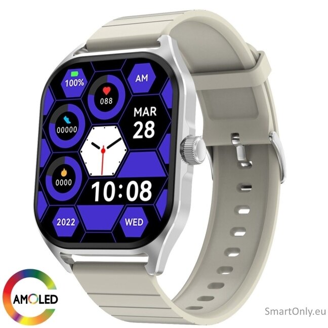 DT NO.1 DT99 Amoled Smart Watch Grey