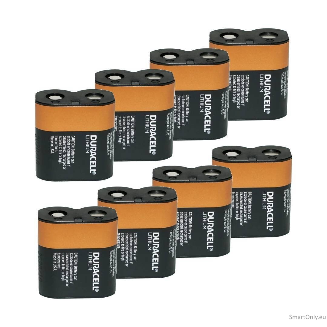 Duracell CR-P2 6V (223) ličio baterija 8 vnt. Duracell CR-P2 6V (223) ličio baterija 8 vnt.