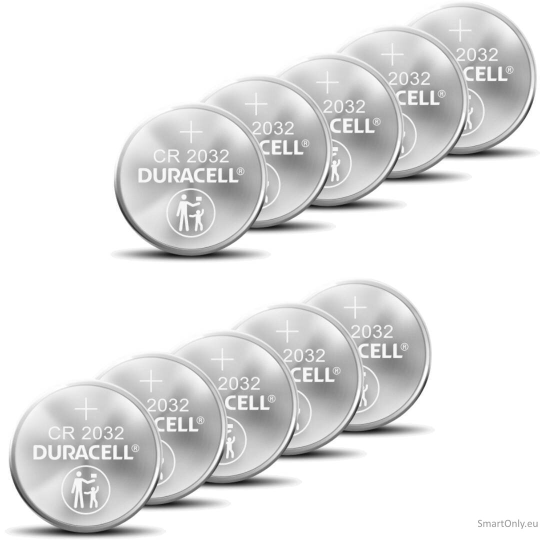 Duracell CR2032 Lithium batteries 10 psc 1 Duracell CR2032 Lithium batteries 10 psc 1