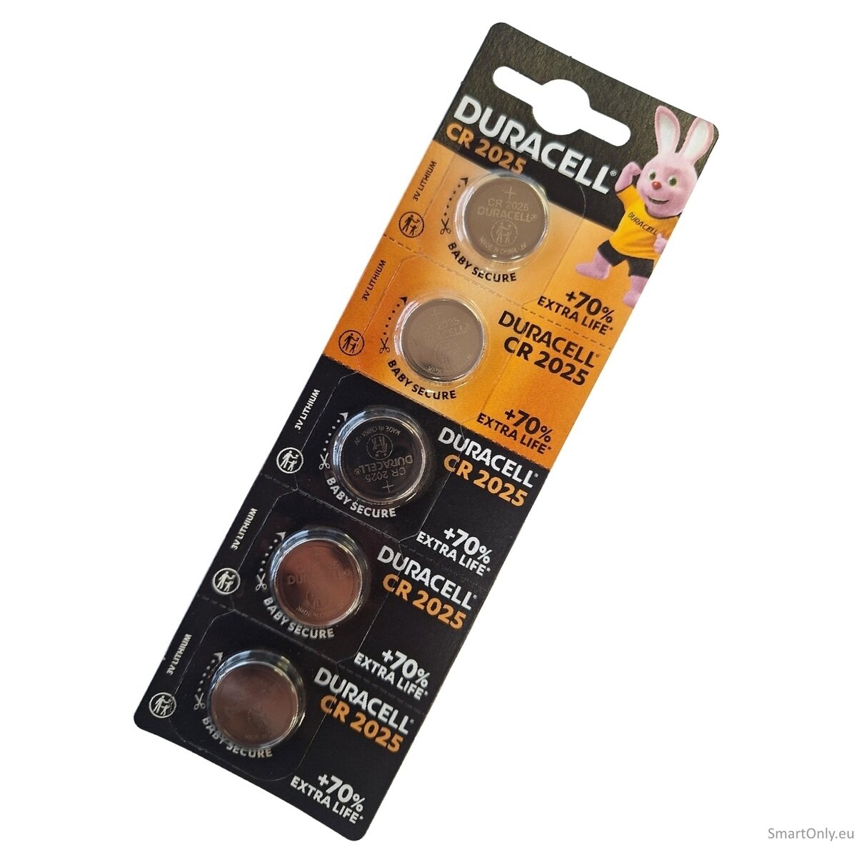 Duracell CR2025 3V Lithium batteries 5 pcs 3 Duracell CR2025 3V Lithium batteries 5 pcs 3
