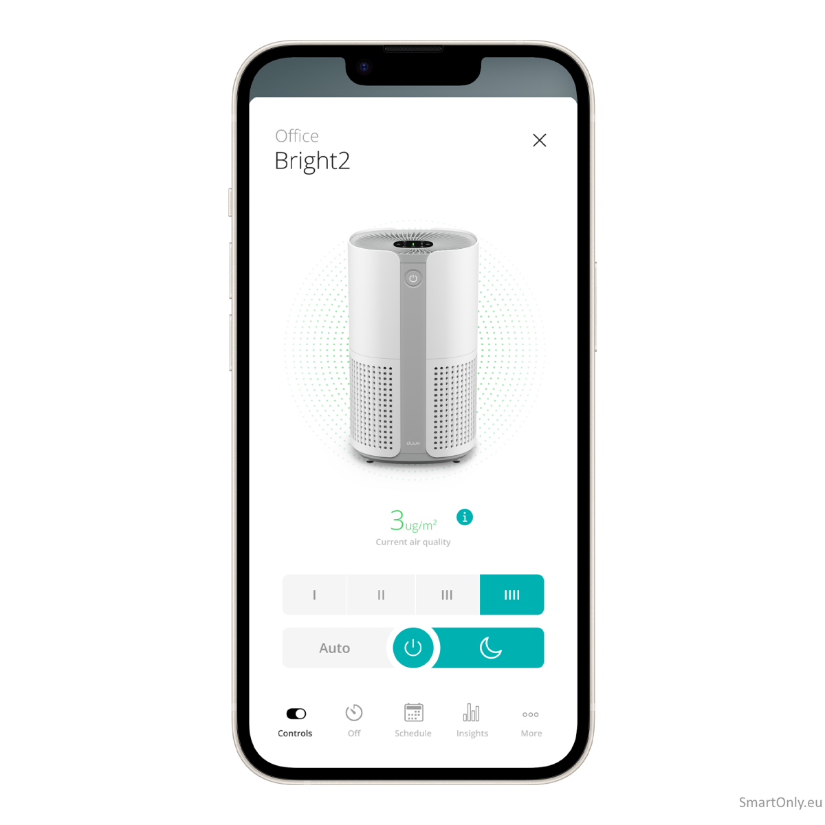 Duux Smart Air Purifier | Bright 2 | 22 W | Suitable for rooms up to 42 m² | White 6