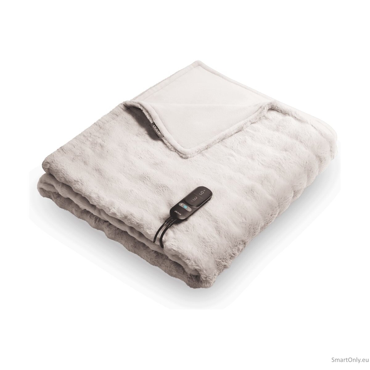 Duux Yentl Heated Overblanket, 200 x 200 cm | DXOB12 | Number of heating levels 9 | Number of persons 1 | Washable | Remote control | Premium faux fur | 200 W | Bubble Gray 7 Duux Yentl Heated Overblanket, 200 x 200 cm | DXOB12 | Number of heating levels 9 | Number of persons 1 | Washable | Remote control | Premium faux fur | 200 W | Bubble Gray 7