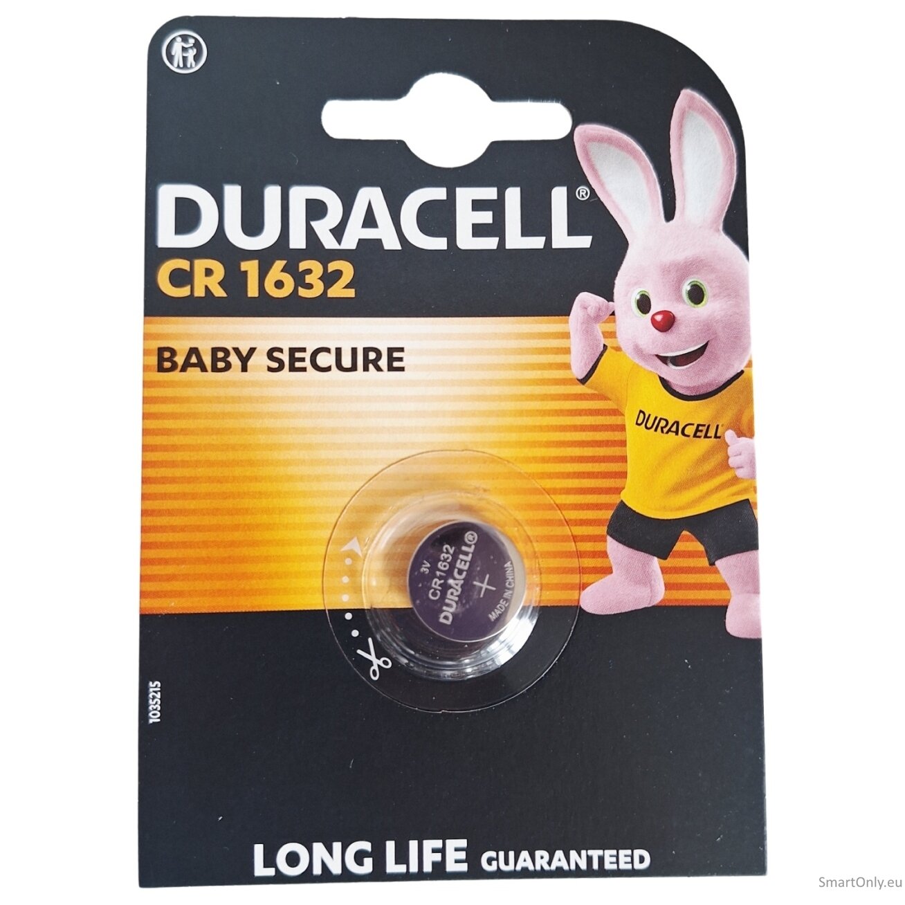 Duracell CR1632 ličio baterija 1 vnt. 1 Duracell CR1632 ličio baterija 1 vnt. 1