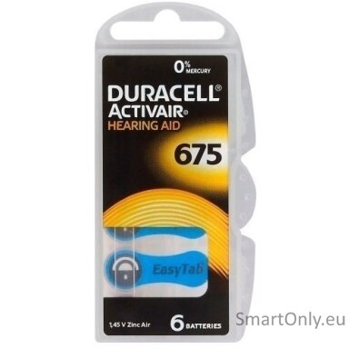 Duracell 675 Activair DO.APA.SLU. batteries 1 pcs