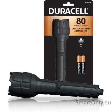 Duracell LED Flashlight Rubber prožektorius Duracell LED Flashlight Rubber prožektorius