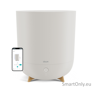Duux | Smart Humidifier | Neo | Water tank capacity 5 L | Suitable for rooms up to 50 m² | Ultrasonic | Humidification capacity 500 ml/hr | Greige