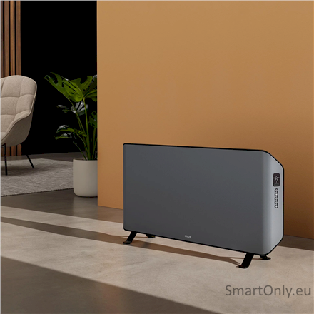 Duux Edge 2000 Smart Convector Heater 2000 W, Suitable for rooms up to 30 m², Gray, Indoor, Remote Control via Smartphone, IP24 2 Duux Edge 2000 Smart Convector Heater 2000 W, Suitable for rooms up to 30 m², Gray, Indoor, Remote Control via Smartphone, IP24 2